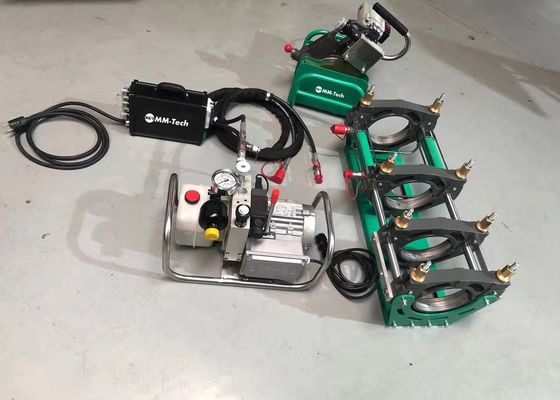 Hdpe Polyethylene Docking Plastic Fusion Welding Equipment Hot Melt Jointing