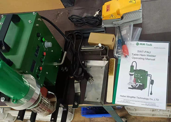 Roofing Waterproof Coiled Material 2.3kw Table Spot Welding Machine For Swimming Pool