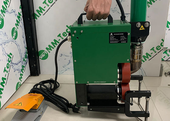 Roofing Waterproof Coiled Material 2.3kw Table Spot Welding Machine For Swimming Pool