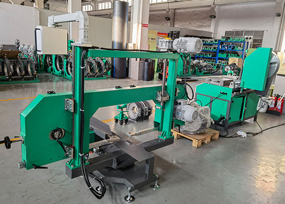 Workshop Field Saddle Fusion Pipe Fitting Machine Hdpe Fabrication