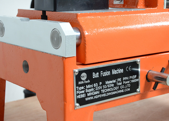 20-110mm Manual Butt Fusion Welding Machine For Hdpe Pipe