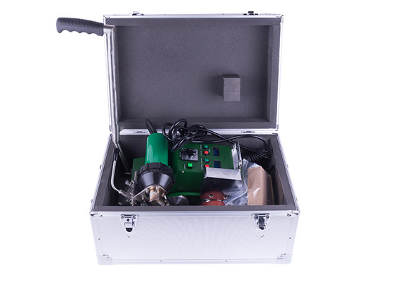 Plastic Hot Melt Ldpe Tarpaulin Welding Machine For High Temperature Lamp Cloth