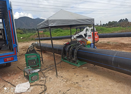 315mm Hdpe Pipe Jointing Hydraulic Butt Fusion Welding Machine Low Noise
