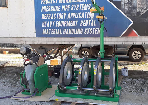 315mm Hdpe Pipe Jointing Hydraulic Butt Fusion Welding Machine Low Noise