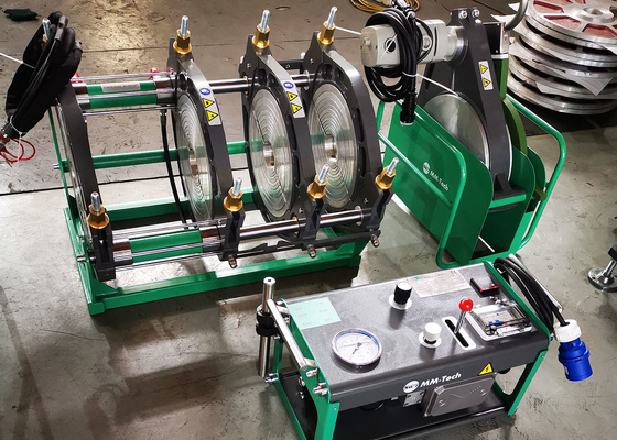 Fusion Hydraulic Butt Welder For 90mm Hdpe Pipe Welding