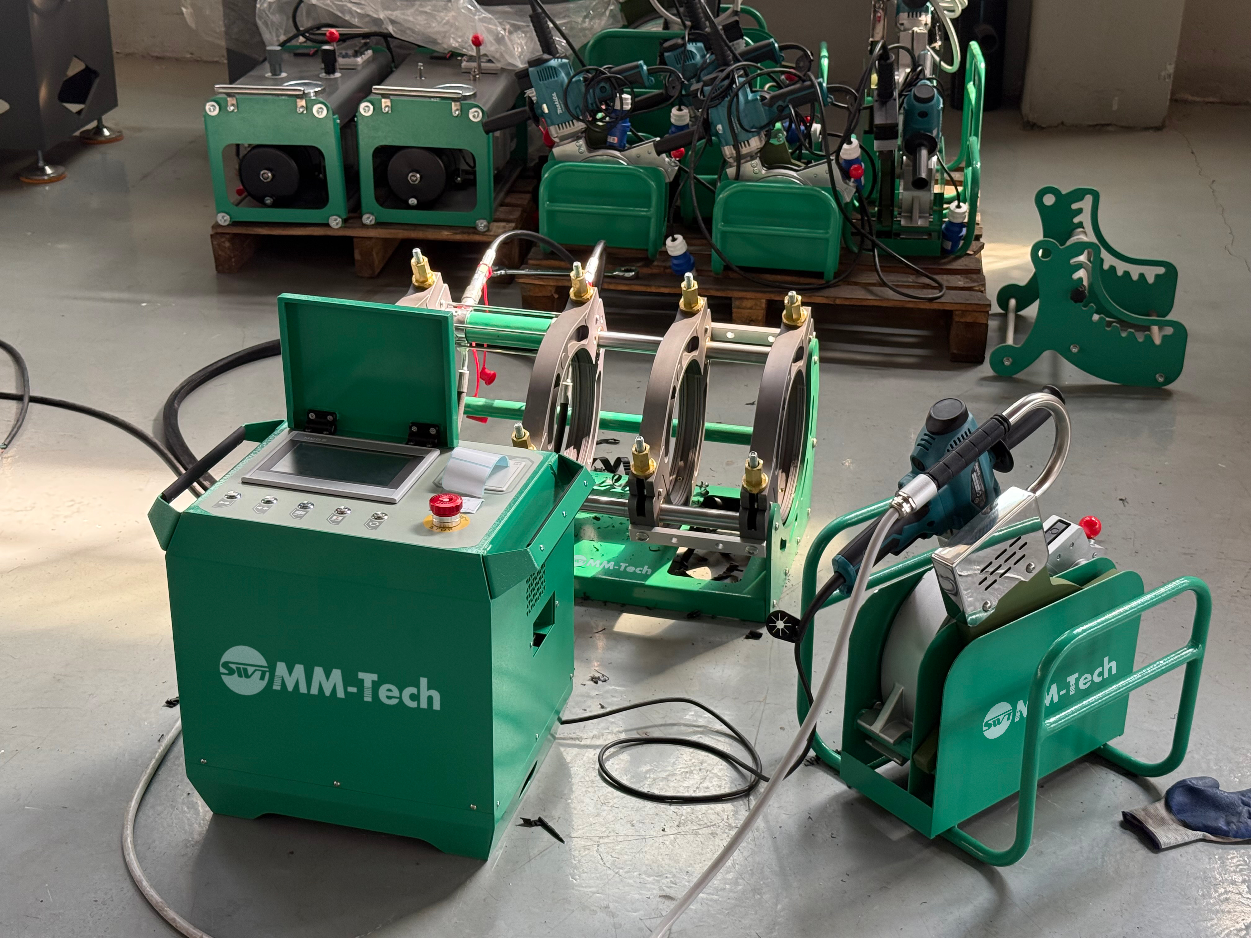 Sdr Machine Automatic Butt Fusion Welding Machine for HDPE 200mm 450mm SDR17 SDR11