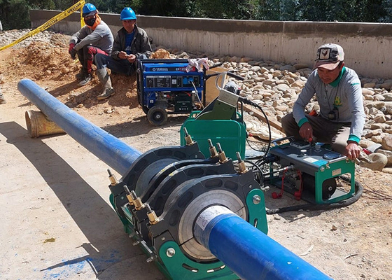 355mm Pipe Hdpe Butt Fusion Welding Machine 6.25kw