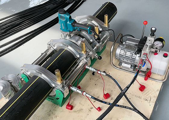 50mm - 160mm Hdpe Pipe Butt Fusion Welding Machine Low Noise