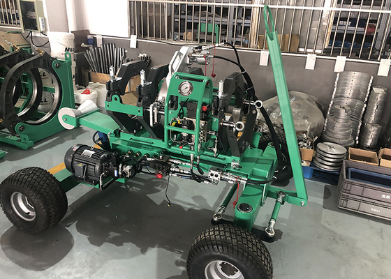 Timer 450mm Hdpe Pipe Butt Fusion Welding Machine 8.38kw