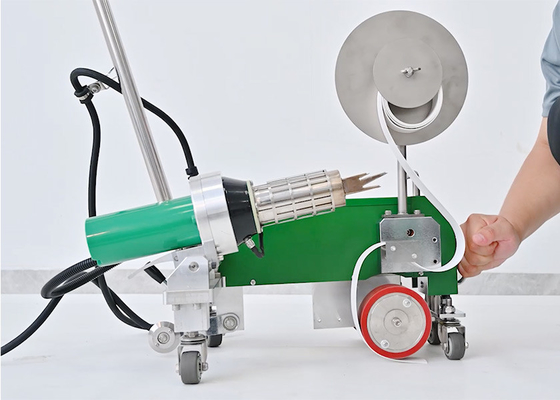 Tape Welding Banner Welder 4200W For Thick Materials 40mm Welding Nozzle