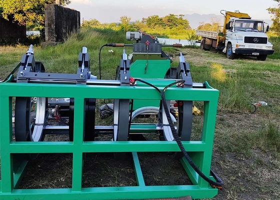 2.2Kw Pump Power ISO12176 Standard DVS2207 HDPE Pipe Fusion Welding Equipment For Agricultural Irrigation