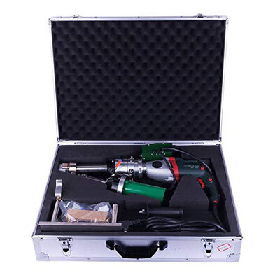 1600W Power Double Independent Heating Systems Digital Display Controller Extrusion Welder Hand Extrusion Welder