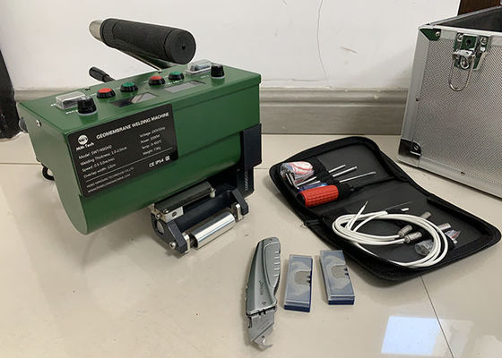 SWT-NSGM2 0.2mm - 2.0mm HDPE Hot Wedge Welder with Same Side Seaming Method