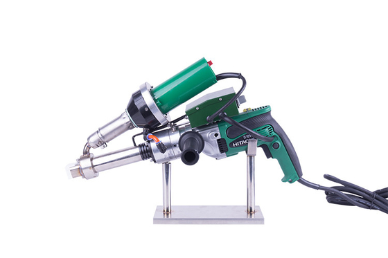 110V Hot Air Extrusion Welding Gun For Pond Liner With 4mm Rod For PP PE Plastic